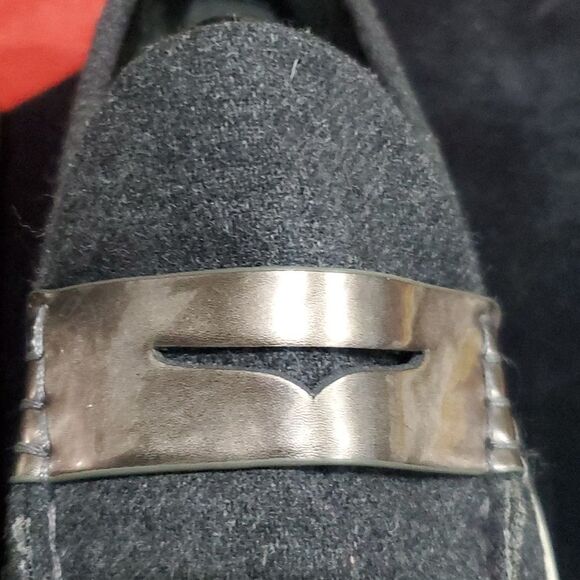 Michael Kors Poppy Slip on Wool Platform Loafers - Picture 12 of 15